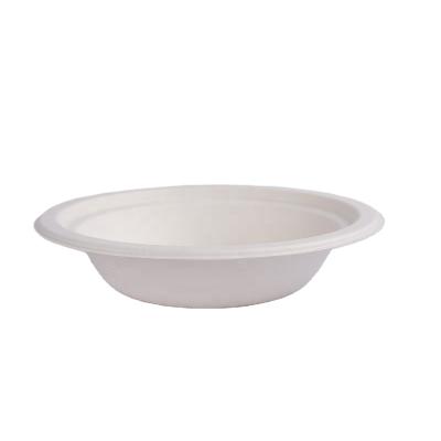 China 400ml Disposable Biodegradable Compostable Sugarcane Bagasse Bowl for sale