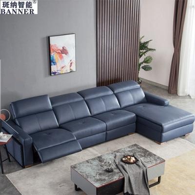 China BN Leather Functional Sofa Italian Minimalist Sofa with Multi-Function Features recliner Chair multi-functional Sofa for sale