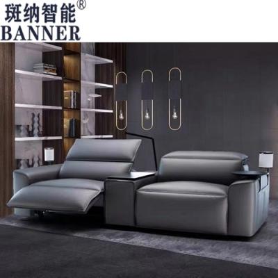 China BN Italian Minimalist Coffee Table Functional Sofa Combination Electric Smart Home Theater Function Recliner Sofa for sale