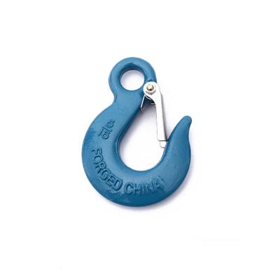 China Heavy Industry US Type G70 Eye Sling Hook With Cast Latch for sale