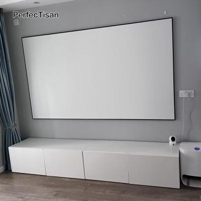 China PerfecTisan 200 170 Inch Projection Screen Viewing Angle Gain 1.1fixed Frame Screen Moisture-proof Large Size Suit For Long And Short Throw for sale