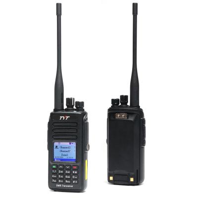 China Training / Tourism / Hotel AES Encryption TYT MD-UV390 GPS Optional DMR 5W IP67 Waterproof Walkie Talkie Time- Division Multiple- Access Analog  Digital for sale