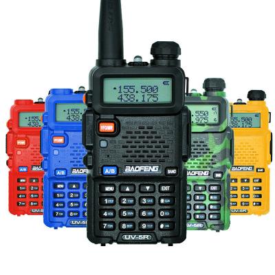 China China brand baofeng walkie talkie dual band digital baofeng uv-5r two way radio vhf walkie talkie with 5 colors 1800mAh for sale