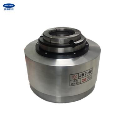 China JA7-40 Steel Rotary Bushing Chuck Pneumatic Air Chuck for Laser Cutting for sale