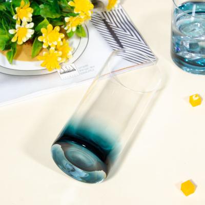 China Wholesale Handmade Crystal Cobalt Blue Glass Tumblers from Tumblers Samlife for sale