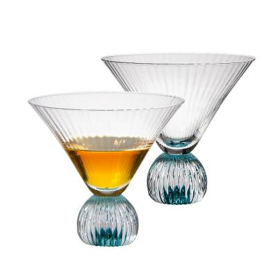 China Luxury Unique Stemless Martini Cocktail Cocktail Stemless Martini Glasses Wholesale Stemless Glass from Samlife for sale