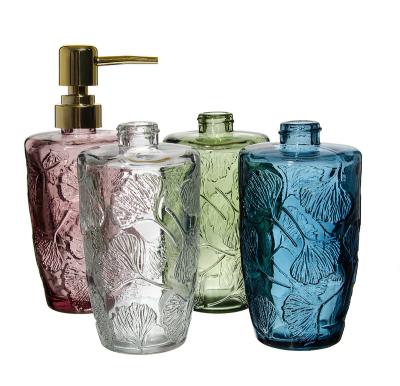 China Sustainable Luxury Samlife Foam Hand Soap Bottles Glass Soap Dispenser With Pump for sale