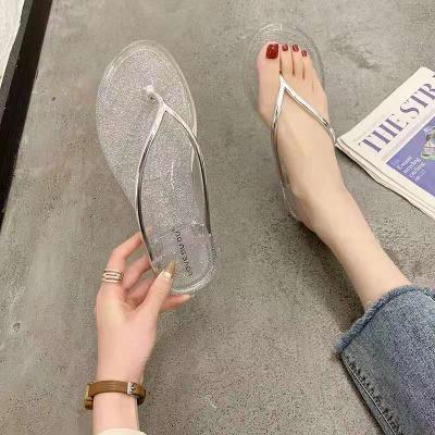 China PDEP 2021 fashion trend sandals for women cute flip flops slippers fail sandals for girls freeze slide sandals for sale