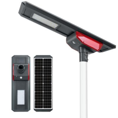 China ROAD IP66 50 Watt CE 7000lm Integrated All In One Solar Power Led Road Lighting Lamp for sale