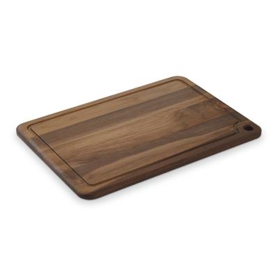 China Viable Walnut Custom Wood Cutting Plates Solid Wood Cutting Board Logo for sale