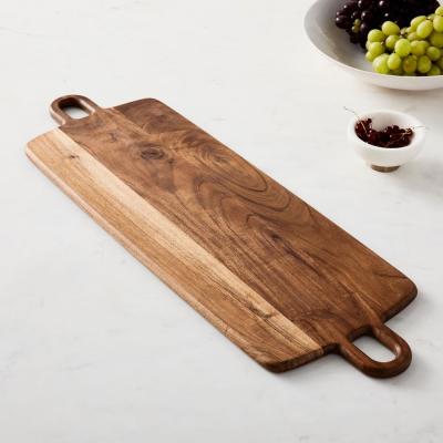 China Shende Sustainable Kitchen Chopper With Exterior Design Large Wood Serving Board Cutting Board for sale