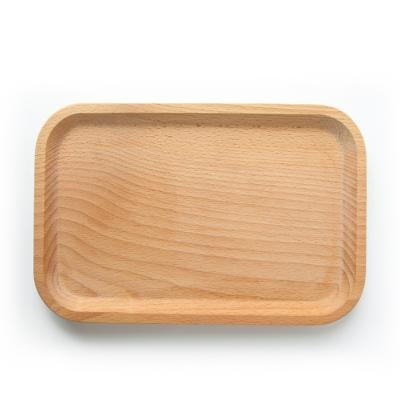 China Tray Multiple Personalized Wooden Serving Tray Fruit Tray Rectangle for sale