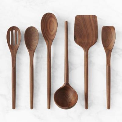 China 6 Sustainable Wooden Bamboo Utensil 11 50 Pcs Kitchen Utensil Set Made Of Wood for sale