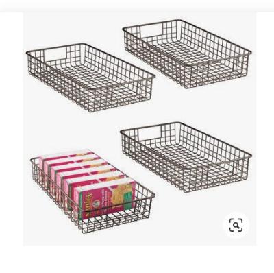 China Custom Deep Rectangular Wire Basket Viable To Your Requirements for sale