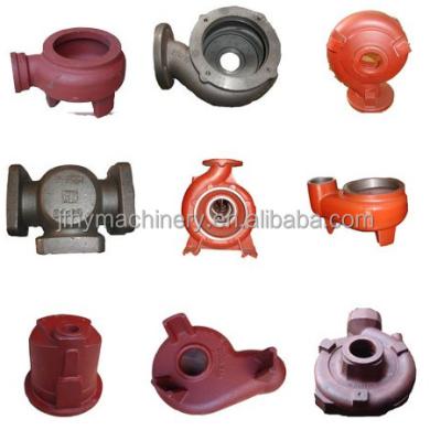 China Shandong Mechanical Parts Factory Custom Ductile Iron Heavy Duty Casting Parts Pump Body for sale