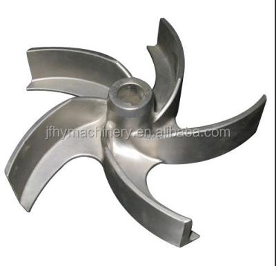 China China Custom Precision Stainless Steel Casting Pump Impeller HY160818 for sale