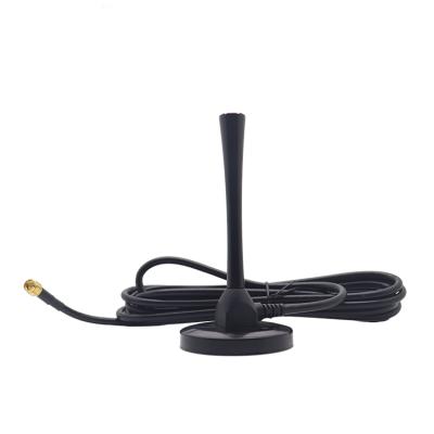 China Hot Sale Indoor Magnetic Chuck Omnidirectional HD TV Antenna Bottom 30dbi Indoor Antenna With 1m Cable HLX-DS-1M for sale