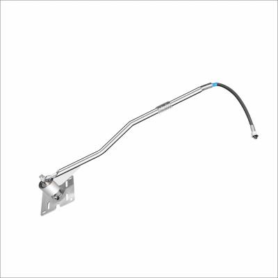 China Z Style Durable High Tension Cantilever Boom Arm Stainless Steel Car Wash Machine Arm 1.6m Long for sale