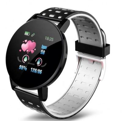 China hot sale touch screen smartwatch 119plus wrist band d18 sports bracelet fitness tracker relogio inteligente 119 plus smart watch for sale