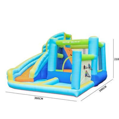 China Entertainment Outdoor Bouncy Castle Inflatable Castle For Children's Outdoor Slide Play Equipment for sale