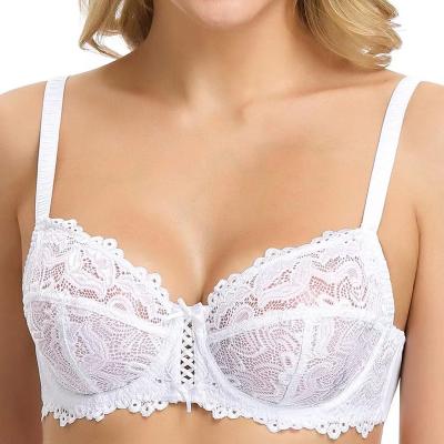 China QUICK DRY Customize Women Bra Garment Factory? Women Plus Size Lace Bra Customize for sale