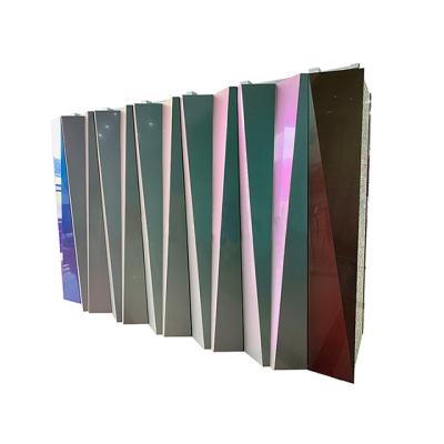 China Modern wholesale environmental rich color anti-collision decorative 3d wall panels for sale