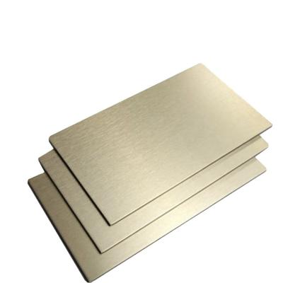 China Modern Brushed Aluminum Composite Sheets Popular Colors For Exterior Facade Panel For Exterior for sale