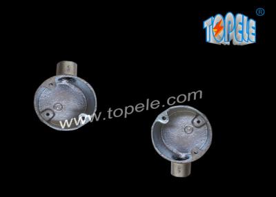 China BS4568, das formbares Eisen-Rohrfittings 25mm wirft, galvanisierte Terminaleinwegkasten/Rohr-Kasten zu verkaufen