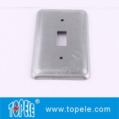 China TOPELE 20C5 Acero galvanizado rectangular plano en blanco cubiertas de interruptores de dispositivos para interruptores de cambio en venta