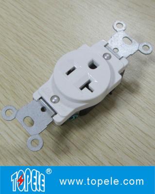 China Receptaculo único de plástico de qualidade residencial / Duplex Receptaculos GFCI Socket de parede à venda