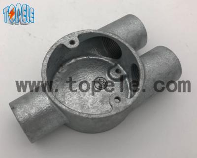 Cina Branch Three Y Way BS4568 Conduit Explosion Proof Conduit Fittings Box di ferro malleabile in vendita