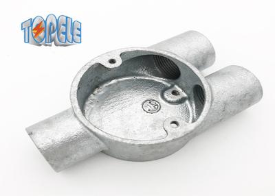 China Caixas de ferro maleável BS4568 Conduto 20mm Ramo 3 Way / Y Way Box BS Conduit Box à venda