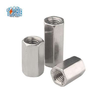 Chine Sortilège M6 M36 Rod Coupling Nut d'acier inoxydable DIN à vendre