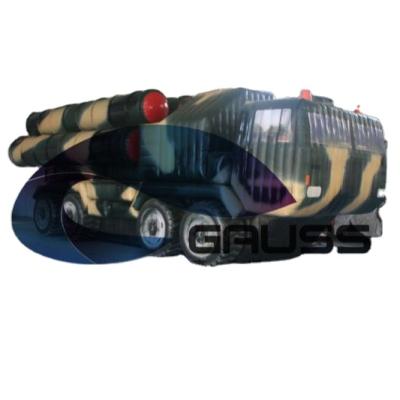 China Advertising of giant outdoor high quality cheap inflatable missile military decoy for sale