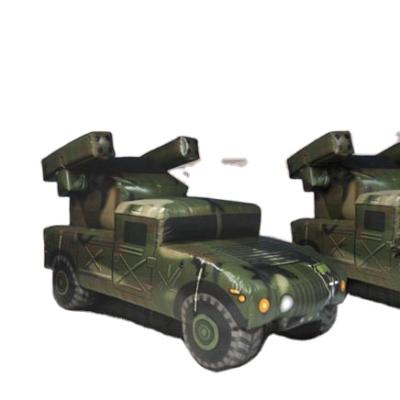 China Inflatable military decoy and display training vehicles for sale