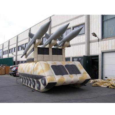 China Display Inflatable Armored Vehicle for sale