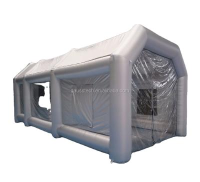 China Durable Attractive Soft Waterproof Inflatable Tent Inflatable Spray Paint Booth Tight Inflatable Tent For Car for sale