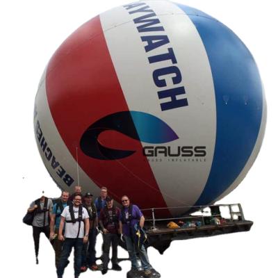 China Advertising Giant 20m Inflatable Beach Ball / Inflatable Advertising Ball for sale