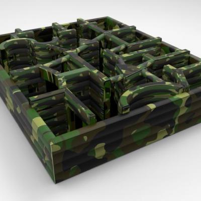 China Durable attractive soft cheap inflatable paintball, inflatable paintball bunkers, air bunkers for sale for sale