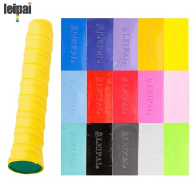 China LEIPAI TW1001 TAIWAN Lightweight Portable Durable PU Material Racket Over The Handle Fishing Rod Sweat Band Grip for sale