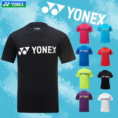 China Yonex Team Wear Crew Neck Shirt Japan Design 115179 Quick Dry T-shirt Breathable Clothing Sportswear for sale