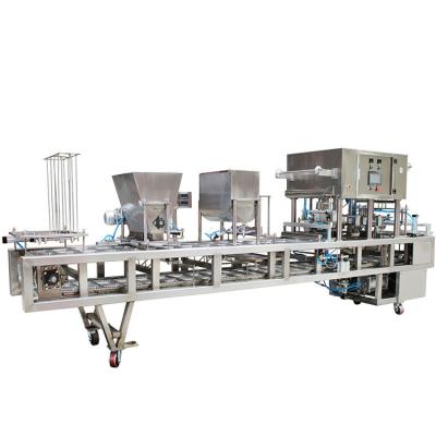 China Automatic Food Mineral Water Cup Filling And Sealing Machine for sale