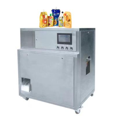 China Beverage Hebei Shipping Doypack Doybag Stand Up Plastic Aluminum Grapefruit Juice Filling Machine for sale