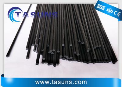 China 5mm Pultruded Carbon Fiber Rod For Interchangeable Carbon Teeth for sale