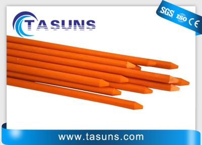 China Ronda Rod For Garden Stakes Sticks de la fibra de vidrio de Pultruded para la flor en venta