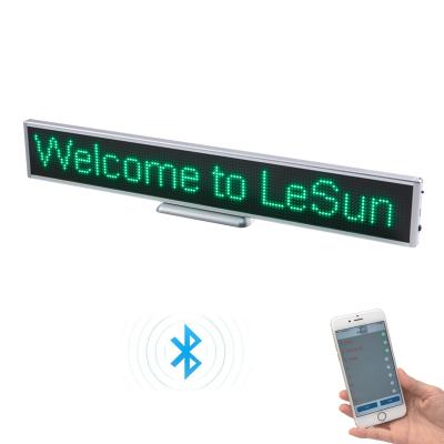 China Small Indoor Programmable Scrolling Display Mini Led Sign Board for sale