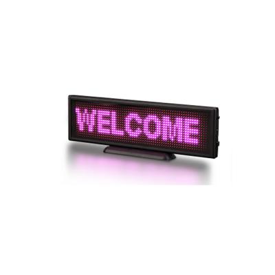 China Indoor Programmable Scrolling LED Display LED Signs Small LED Display for sale