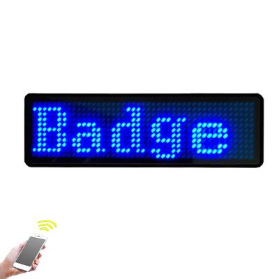 China Indoor and outdoor led signs led name badge for festival event party birthday portable led display for sale