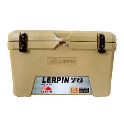 China LERPIN-70L-B 70L Factory Waterproof Camping Cooler Keep Cold Cooler Cooler Box For Frozen Food for sale