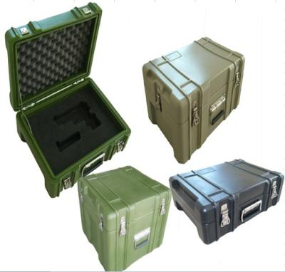 China High quality rotomolded plastic military box comfortable handle equipment shipping and storage case for sale